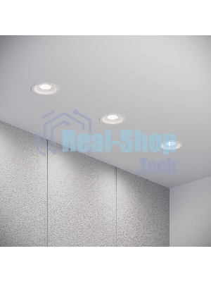 25068/LED 15W 4000K / светильник встраиваемый светодиодный / белый