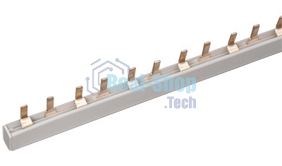 Шина соединительная типа IEK YNS21-2-063PIN (штырь) 2Р 63А (дл.1м) IEK