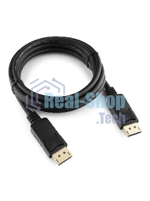 Кабель DisplayPort Gembird, 1.8м, 20M/20M, черный, экран, пакет CC-DP-6
