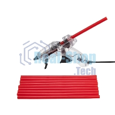 Клеевые стержни Rexant, Ø11 мм, 270 мм, красные, 10 шт., хедер