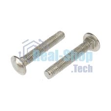 Болт мебельный Kranz DIN 603, 10х50, пакет (2шт.)