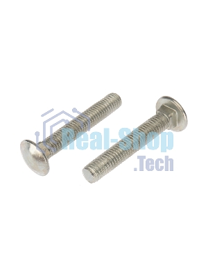 Болт мебельный Kranz DIN 603, 10х50, пакет (2шт.)