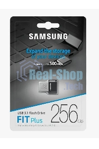 Флешка USB R/W 256Gb USB Drive USB 3.1 Samsung FIT Plus (up to 300Mb/s) (MUF-256AB/APC)