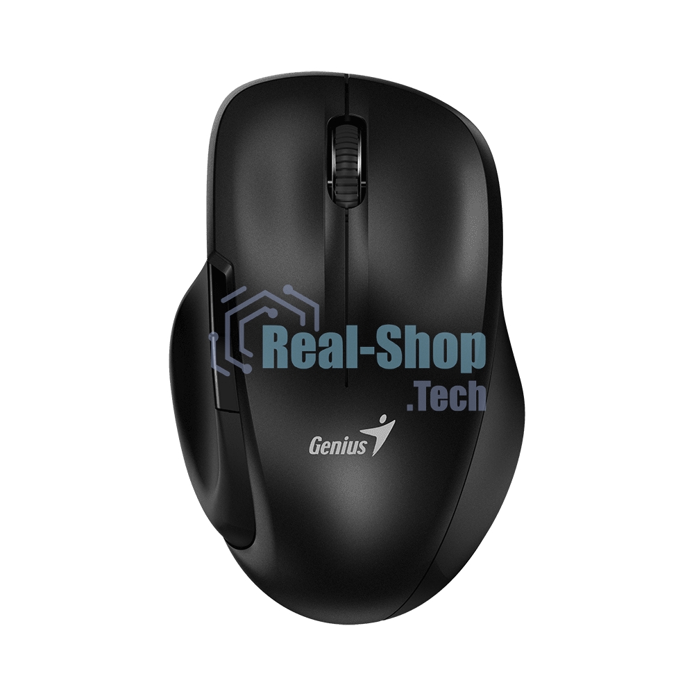 Мышь беспроводная Genius Ergo 8200S черный, 1200 dpi, радиоканал, USB, кнопки - 5