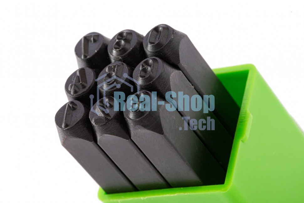 Клейма штамповочные Сибртех, ударные, цифровые, 5 мм