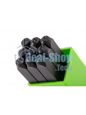 Клейма штамповочные Сибртех, ударные, цифровые, 5 мм