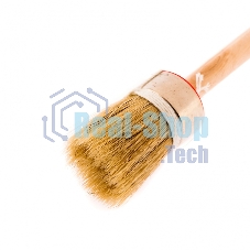 Кисть круглая MTX 82044 Профи №6 30 мм, натуральная щетина, деревянная ручка