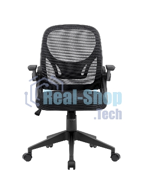 Кресло Defender Office черный, сетка, 120 кг, регулируемые подлокотники