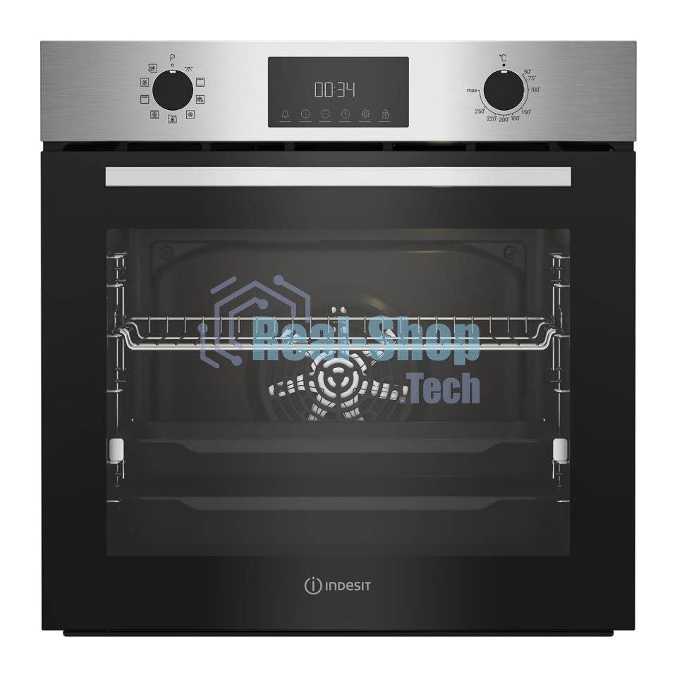 Духовой шкаф Электрический Indesit IFE 3841 J IX нержавеющая сталь