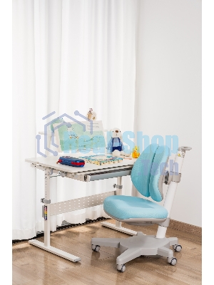 Кресло Cactus CS-CHR-3604BL голубой, ткань