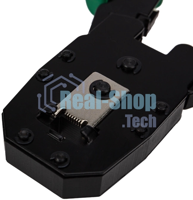 Кримпер Rexant HT-200 для обжима 8P8C, 6P6C, 4P4C, заделка витой пары