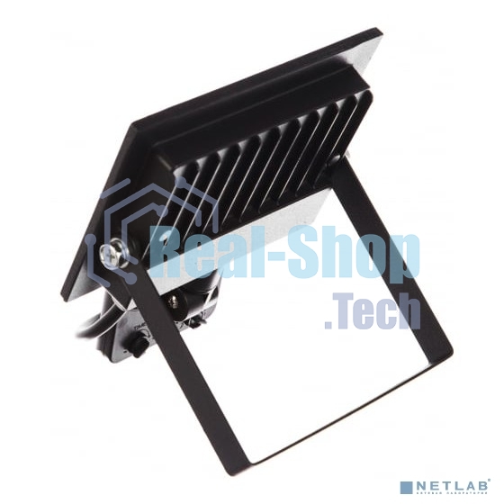 Прожектор Ultraflash LFL-5002S C02 черный (LED прожектор с датчиком, 50 Вт, 230В, 6500К)