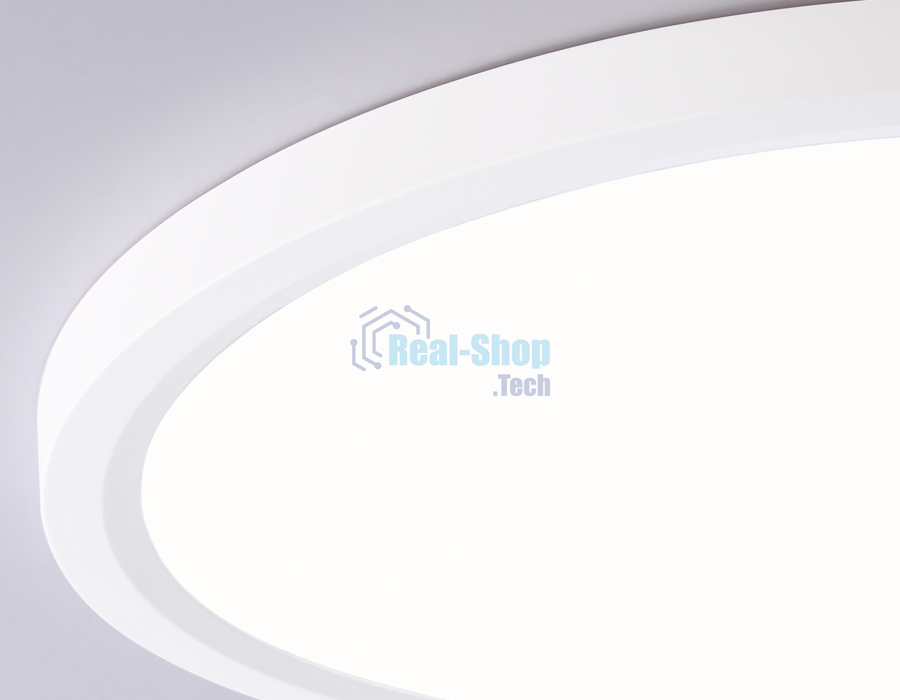 Светильник светодиодный ультратонкий Ambrella light FZ1905 WH белый IP54 26W 3000K-6500K CCT-переключатель D370*25 (Без ПДУ)