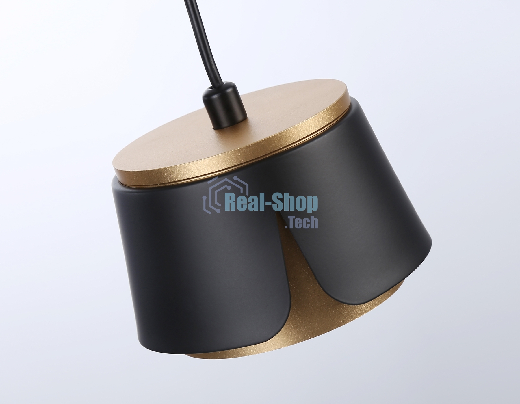 Светильник Ambrella light TN71247 BK/GD черный/золото GX53 D100*1090