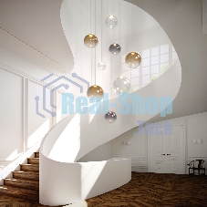 50234/1 LED / подвесной светильник /  дымчатый
