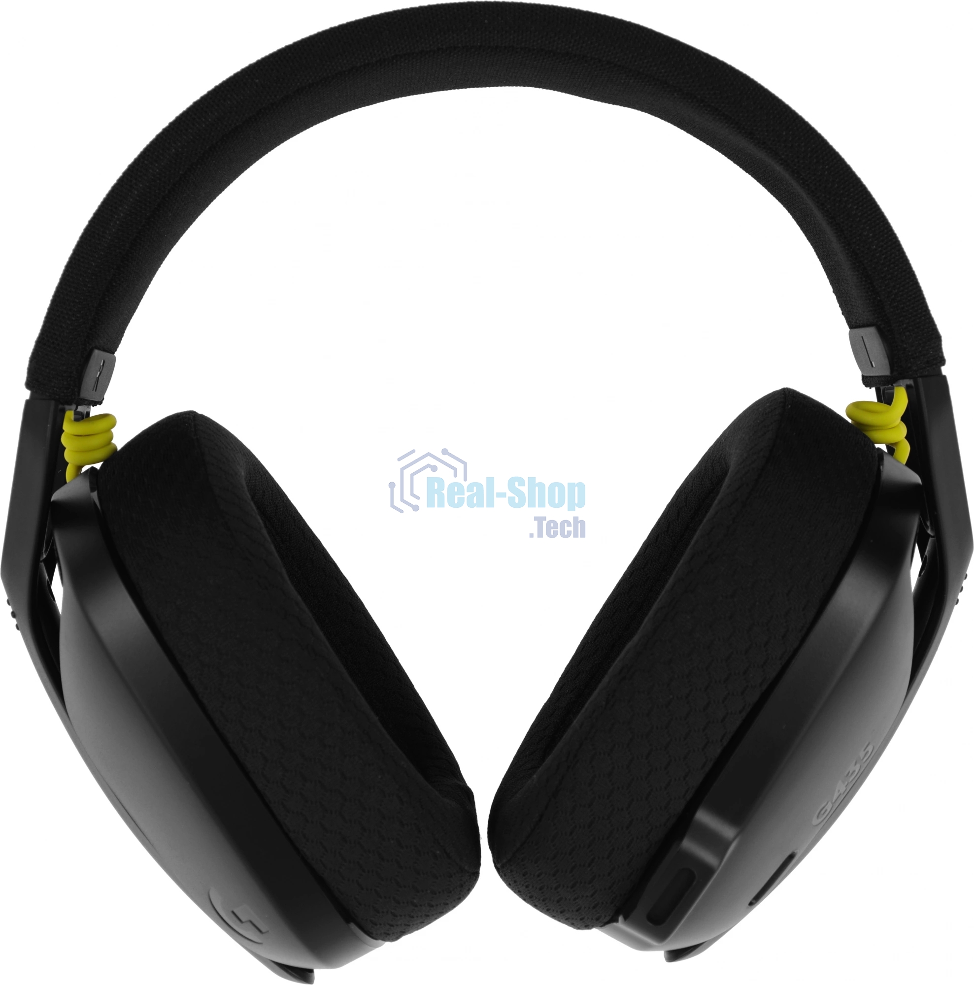 Гарнитура Logitech G435 чёрный/жёлтый, беспроводная, Bluetooth/USB, до 18 ч