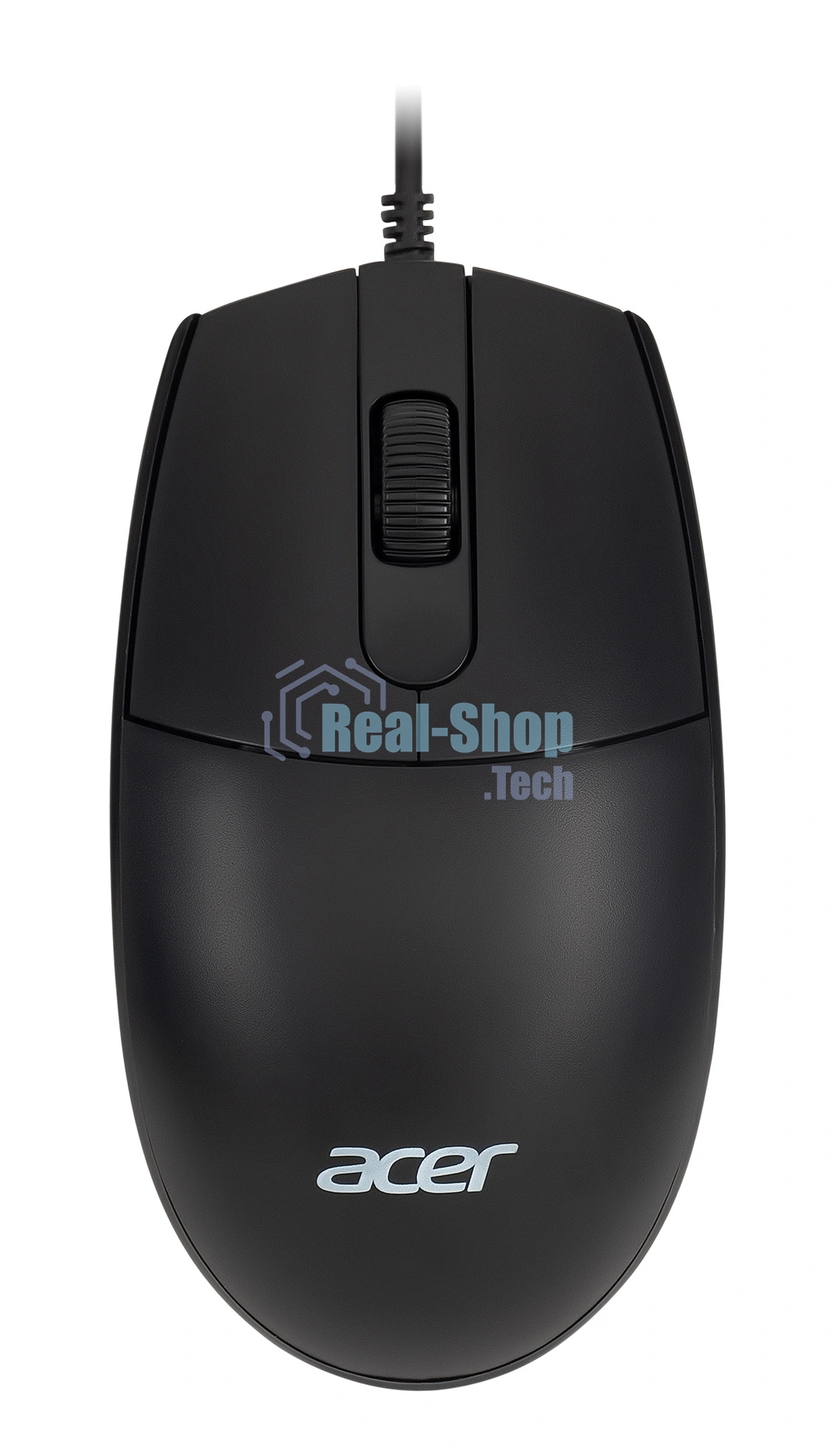 Комплект клавиатура+мышь Acer OMW141 проводной, USB, 1200 DPI, чёрный