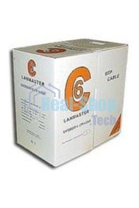 Кабель информационный Lanmaster TWT-6UTP-GY кат.6 U/UTP не экранированный 4X2 PVC внутренний 305м серый