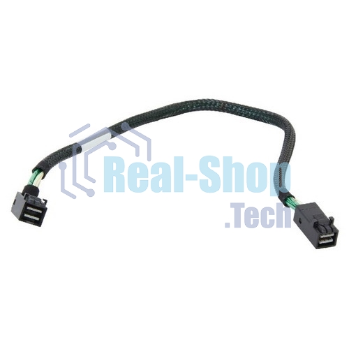 Кабель ACD-RA8643-08M,Internal, SFF8643-to-SFF8643 угловой (MiniSAS HD-to-MiniSAS HD Right Angle) 75см