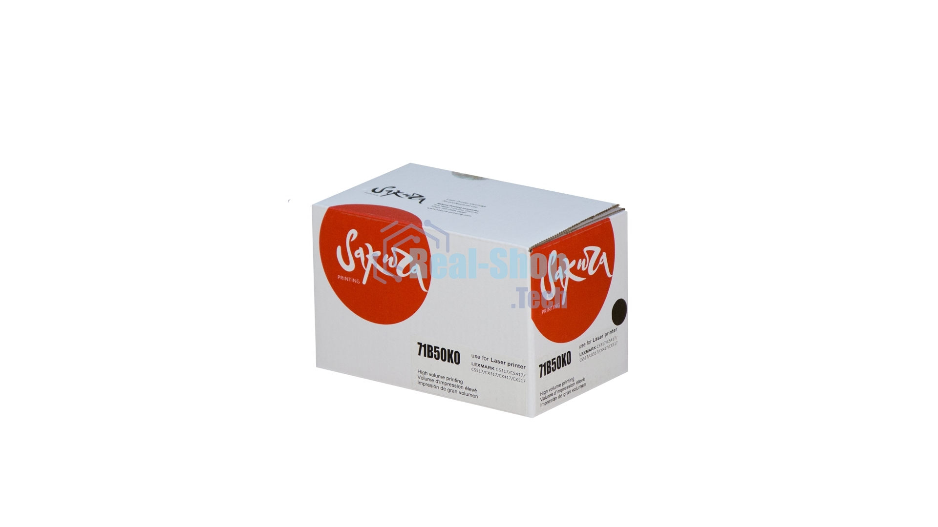 Картридж лазерный Sakura 71B50K0 для Lexmark CS317dn/CS417dn/CS517de/CX317dn/CX417dn/CX417de/CX517de, черный, 3000 к.