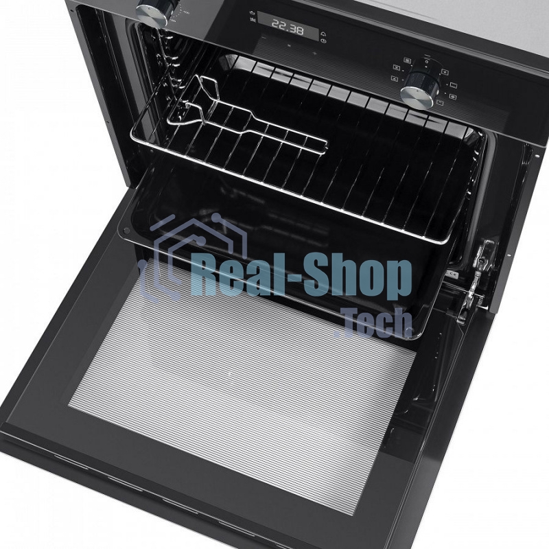 Духовой шкаф электрический Maunfeld EOEM.589B черный/серебристый, встраиваемый