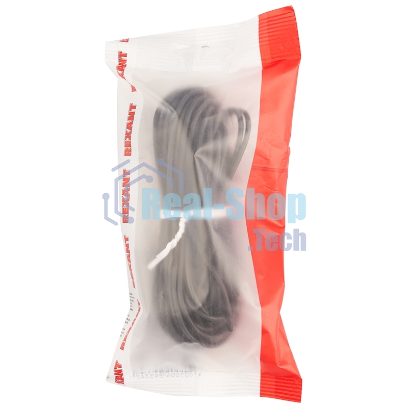 Провод автомобильный ПГВА/ПВАМ Rexant 1х1,50 мм, черный, мини-бухта 10 м