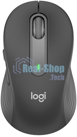Мышь беспроводная Logitech Signature M650 графитовый, 4000 dpi, радиоканал, Bluetooth, USB, кнопки - 5