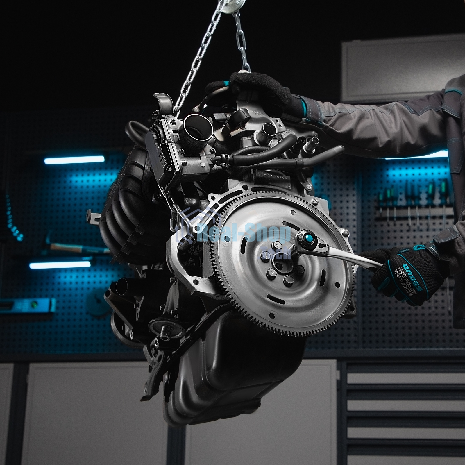 Набор инструментов Gross 115 пред., 120 зубьев, CrV, 1/4