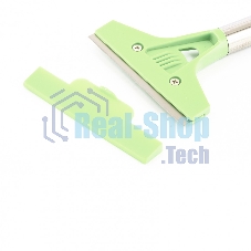 Скребок Сибртех, фиксированное лезвие 100мм металлич, обрезиненная ручка, 500мм