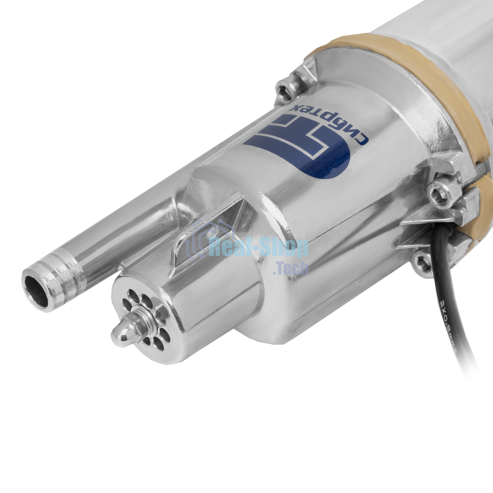 Вибрационный насос Сибртех СВН30025 верхний забор 300 Вт напор 75 м 1200 л/ч кабель 25 м