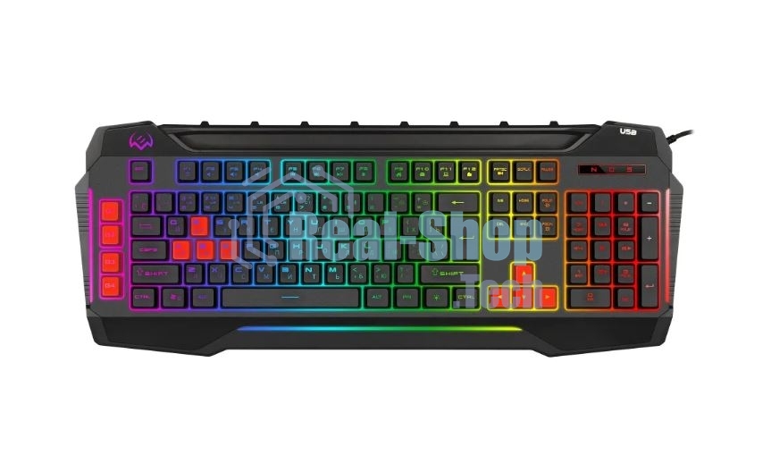 Клавиатура SVEN KB-G8800 проводная, USB Type-A, чёрный