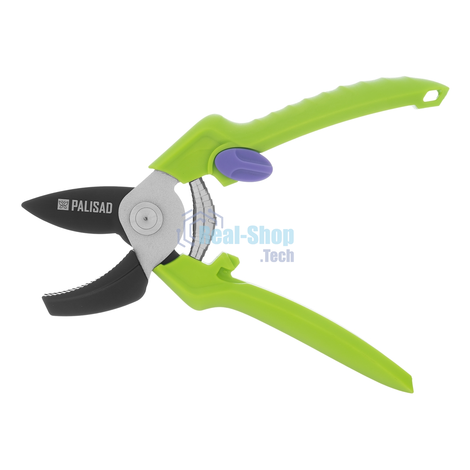 Секатор с наковальней Palisad 190 мм, пластиковые рукоятки