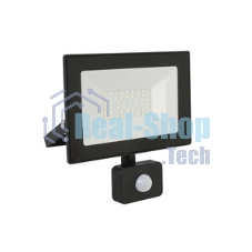 Прожектор Ultraflash LFL-3002S C02 черный (LED прожектор с датчиком, 30 Вт, 230В, 6500К)