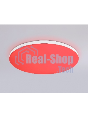 Умный светодиодный светильник FZ2001 WH белый IP54 20W 3000K-6500K+RGB Wi-Fi Алиса/Tuya/Smart Home/Alexa D300*55 (ПДУ ИК)