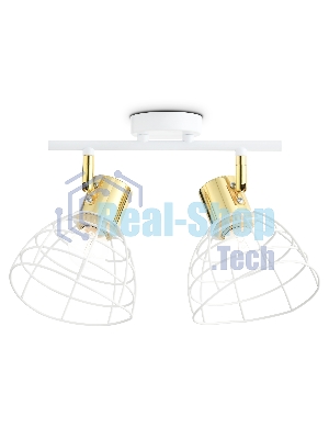 Светильник Ambrella light TR8601/2 WH/GD белый/золото E27*2 max 40W 260*154*230