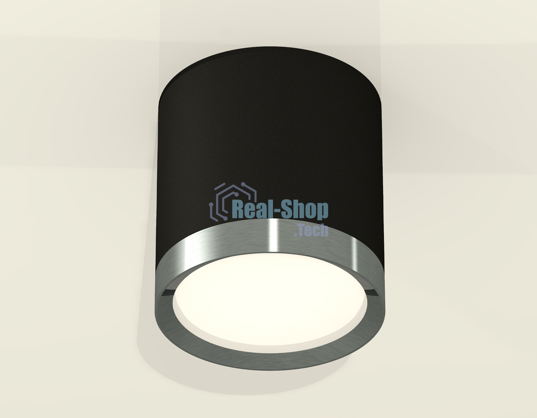 Светильник Ambrella Light XS8142006 SBK/PPH черный песок/графит полированный GX53 (C8142, N8133)