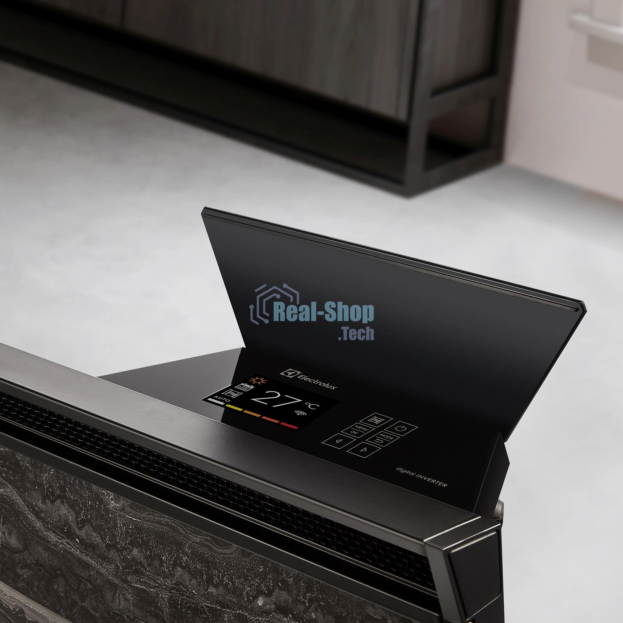 Конвектор электрический Electrolux ECH/BMI-2000 Marble белый, 25 м², 2000 Вт, термостат, дисплей
