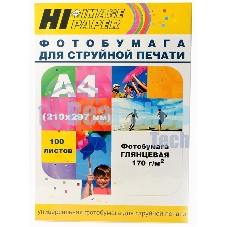 Бумага Hi-Black A21061 Фотобумага глянцевая односторонняя (Hi-image paper) A4, 170 г/м, 100 л. (H170-A4-100)