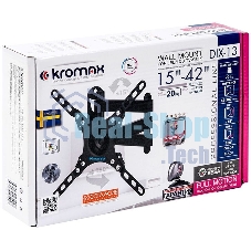Кронштейн для LED/LCD телевизоров Kromax DIX-13 черный