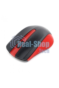 Мышь беспроводная Гарнизон GMW-430R красный, 1200 dpi, радиоканал, USB, кнопки - 3