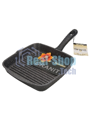 Сковорода МЕЧТА 66701 Гранит 26см 66701 Сковорода - гриль квадратная 26см 