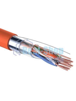 Кабель витая пара Rexant FTP 4PR 24AWG, cat.5e, нг(А)-HF, LSZH (бухта 305 м)