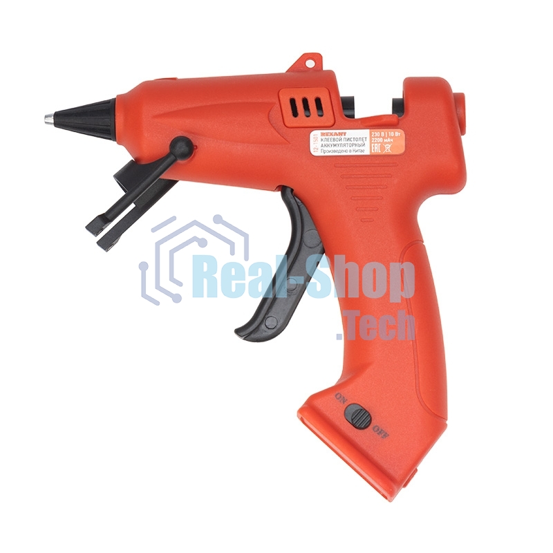 Клеевой пистолет Rexant, 10 Вт, Ø7 мм, 