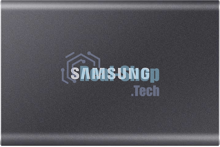Внешний SSD Samsung T7, 2TB, USB 3.2 Gen 2 Type-C, R/W 1050/1000, титан