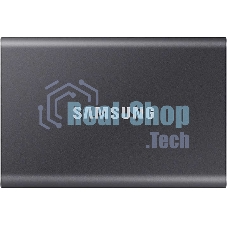 Внешний SSD Samsung T7, 2TB, USB 3.2 Gen 2 Type-C, R/W 1050/1000, титан