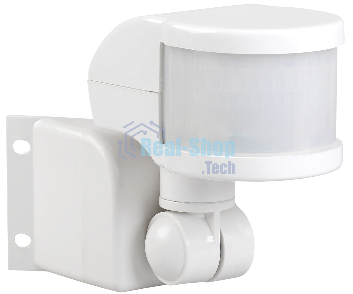 Датчик движения Iek LDD10-018B-1100-001 ДД 018В белый, макс. нагрузка 1100Вт, угол обзора 270град., дальность 12м, IP44, ИЭК