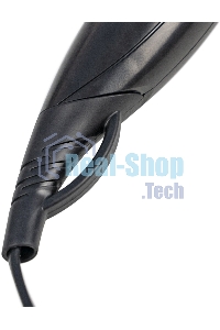 Фен для волос Galaxy Line GL 4332, черный, 2000 Вт, 2 скорости потока воздуха, 3 температурных режима, функция 