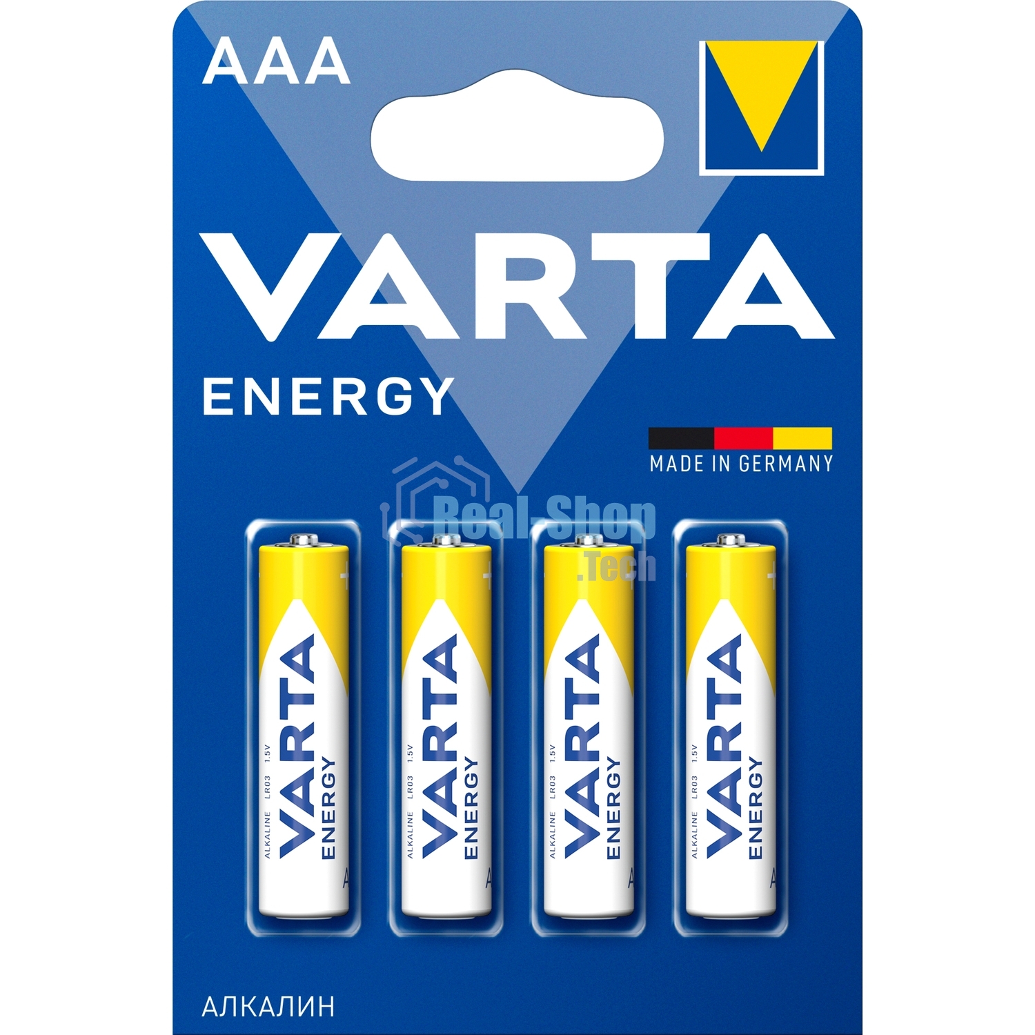Батарейки VARTA ENERGY AAA бл. 4 (рус.)