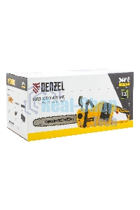 Цепная пила аккумуляторная бесщет. Denzel RCS400-36, Li-ion, 36 В, 4 А·ч, шина 400 мм/58610