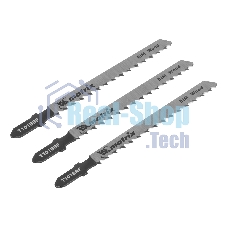 Полотна для электролобзика Matrix по дереву, 3 шт. T101BRF, 75 x 2,5мм, обр. зуб, Bim